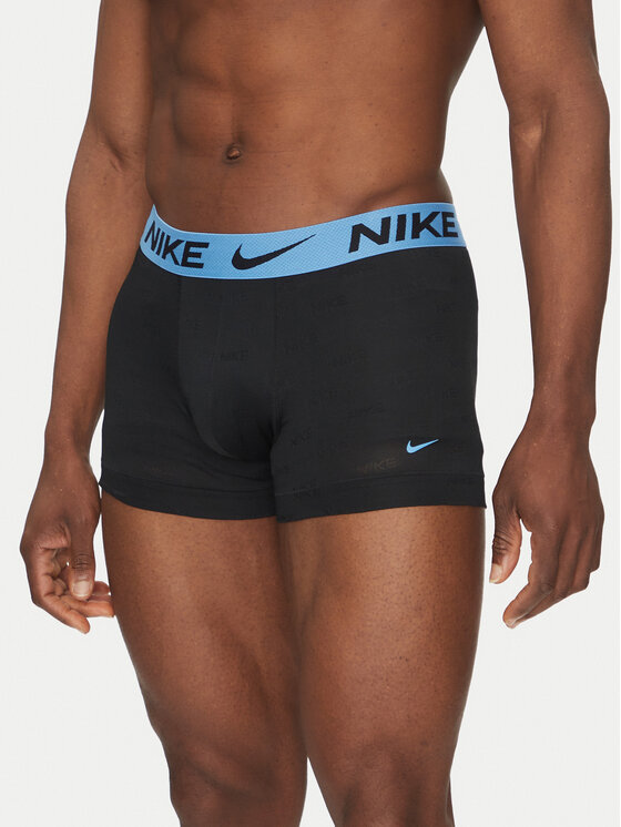 Nike Súprava 3 kusov boxeriek 000PKE1224 Čierna