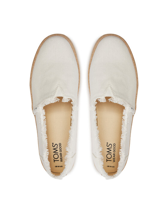 Toms Toms Еспадрильї Valencia 10019820 Білий