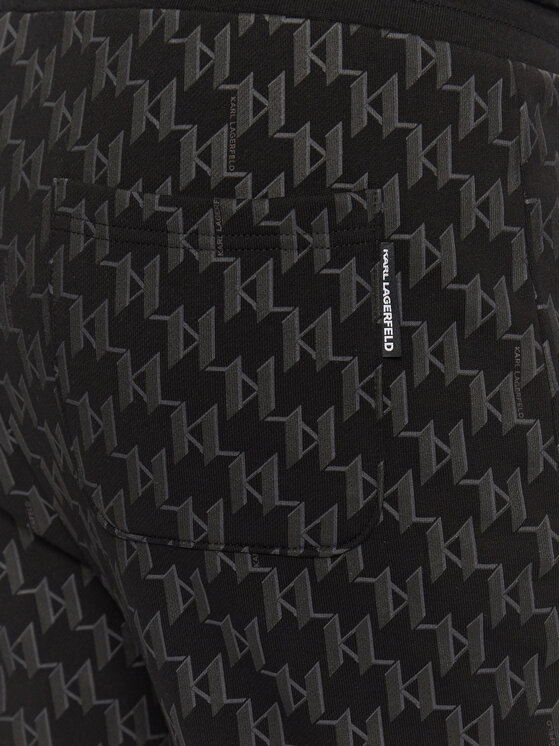 KARL LAGERFELD KARL LAGERFELD Dressipüksid 705096 551951 Must Regular Fit
