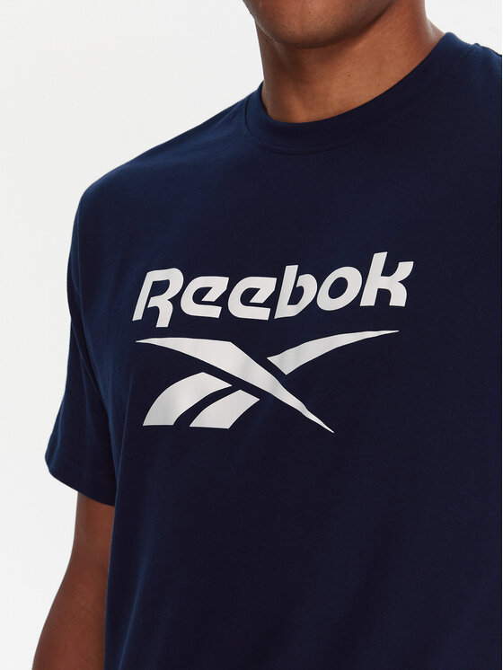 Reebok Reebok Majica RK25141CCM Mornarsko modra Regular Fit