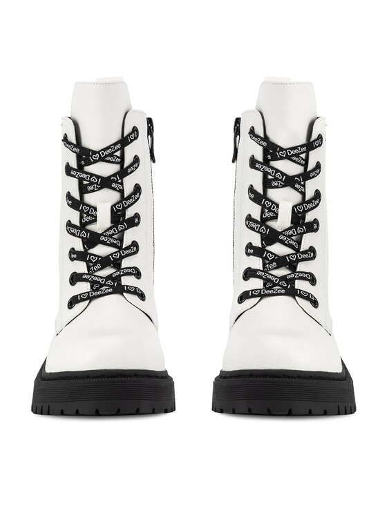 DeeZee DeeZee Schnürschuhe CS5587-16 Weiß