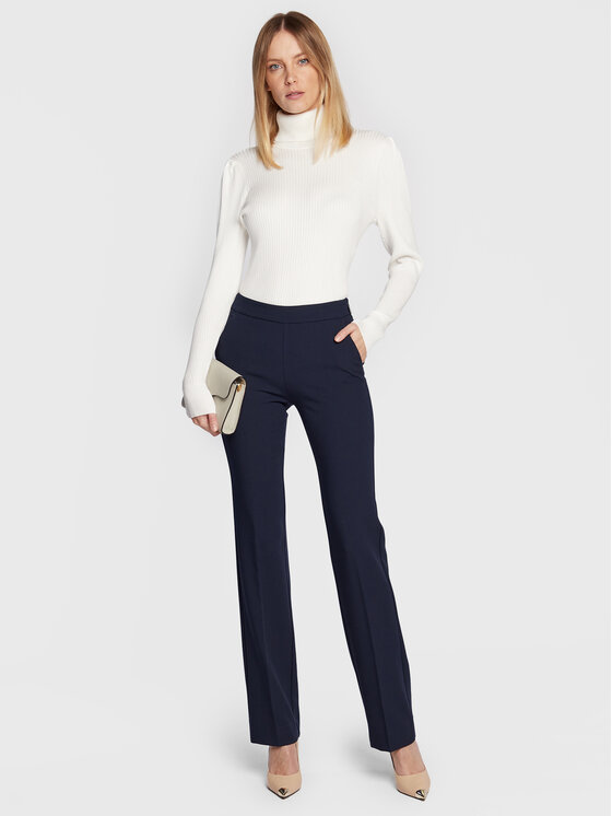 Pantaloni di tessuto 1BGB32 9653Z Blu scuro