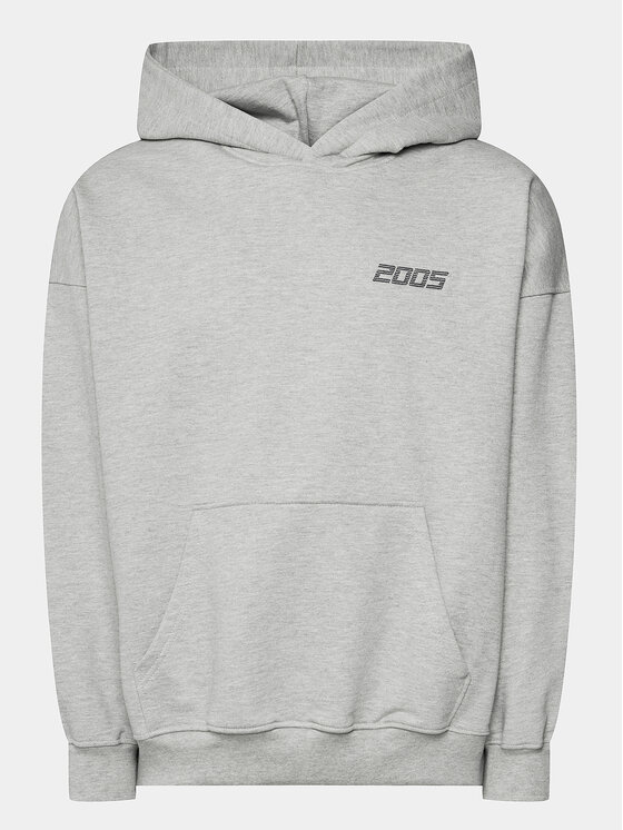 2005 2005 Mikina basic Šedá Oversize