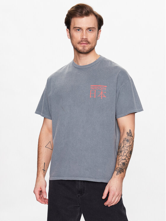 T-shirt 76516301 Grigio Loose Fit