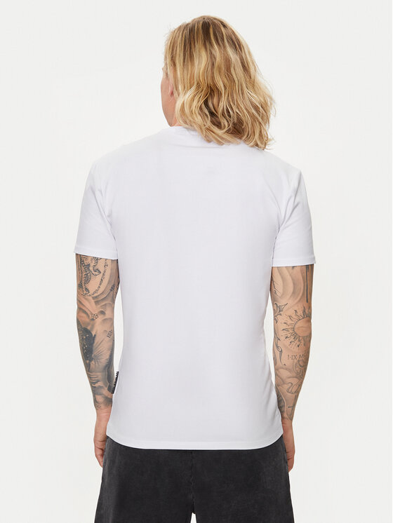Just Cavalli Just Cavalli T-Shirt 76OAHE12 Weiß Regular Fit