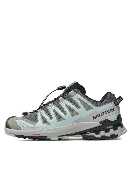 Salomon Salomon Pārgājienu apavi Xa Pro 3D V9 L47272900 Pelēks