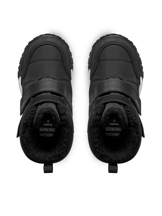 Geox Geox Sněhule J Trekkyup Boy B Abx J66MBA 0FU54 C9999 D Černá