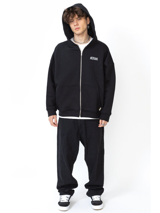 Mercur Mercur Bluza Minilogo Czarny Comfort Fit