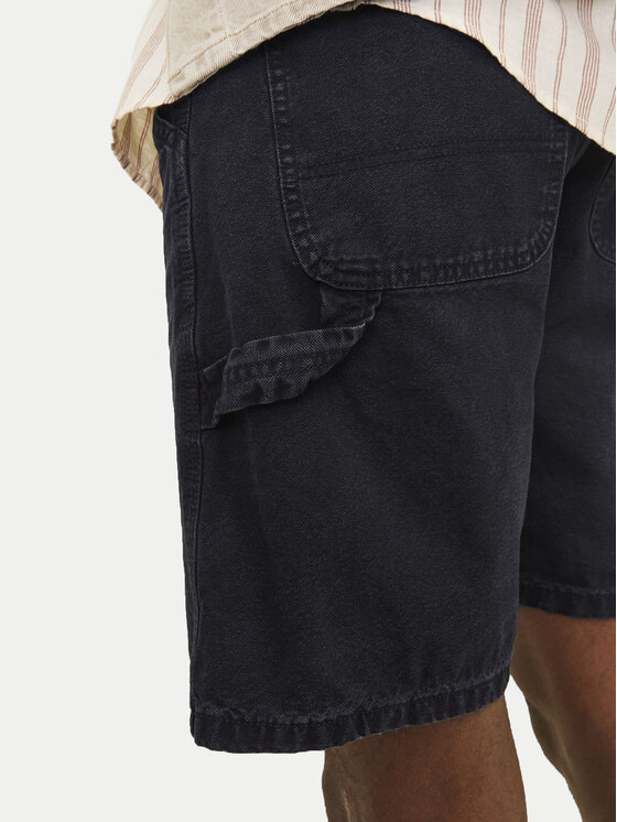 Jack&Jones Jack&Jones Pantaloni scurți de blugi Jjitony 12252814 Negru Loose Fit