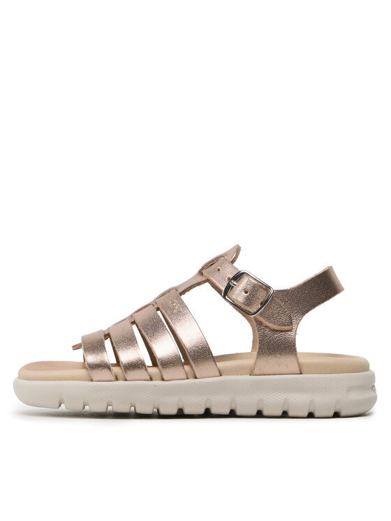 Geox Geox Sandały J Sandal Soleima Gir J35GSB000CFC7018 M Złoty