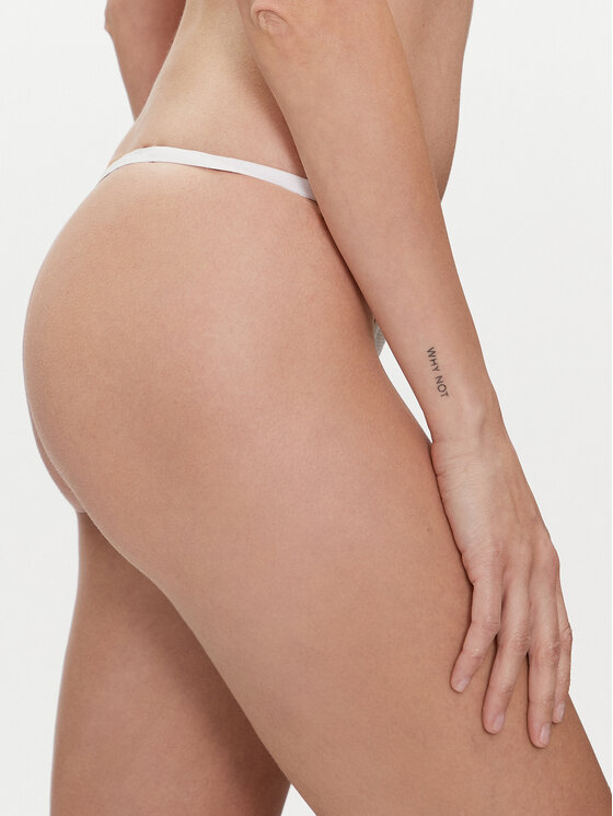 Calvin Klein Underwear Calvin Klein Underwear Στρίνγκ 000QD3994E Λευκό