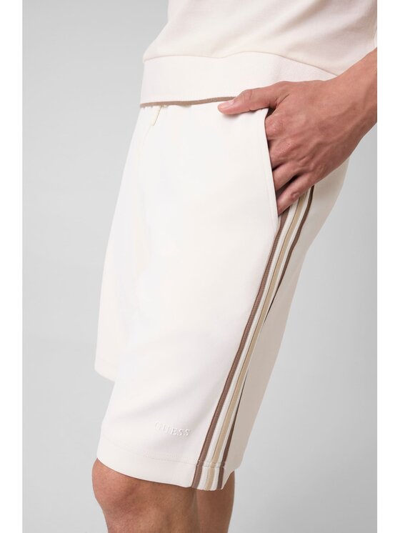 Guess Guess Pantaloni di tessuto 183578 Bianco Bermuda Fit