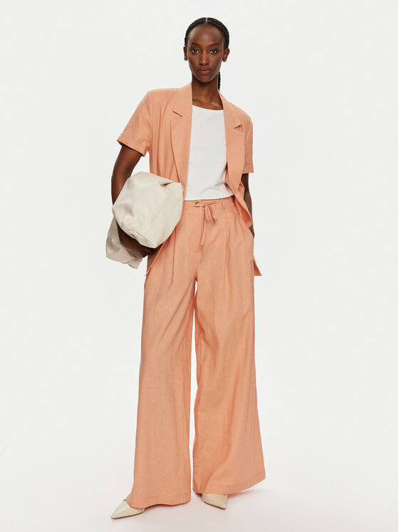 ViCOLO ViCOLO Švarkas TB2741 Oranžinė Regular Fit