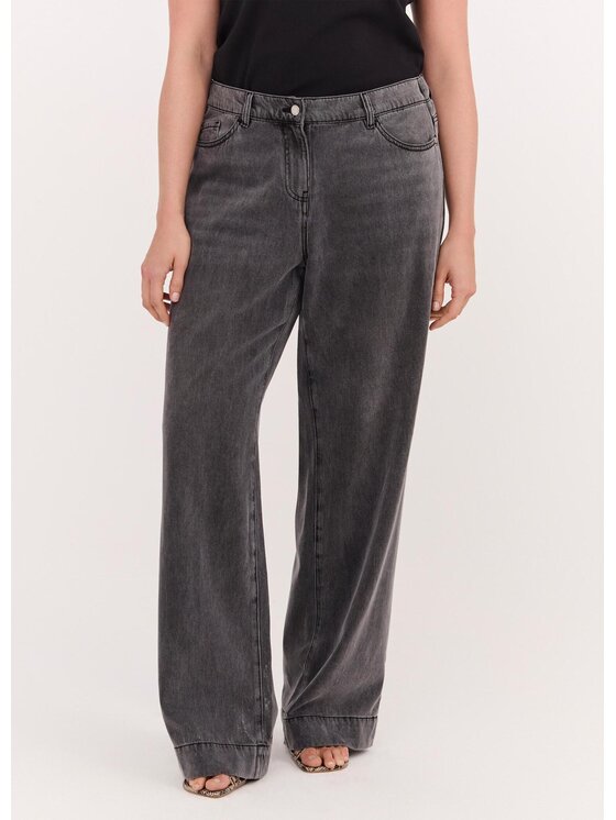 Fiorella Rubino Fiorella Rubino Jeansy P467T105305N013 Szary Regular Fit