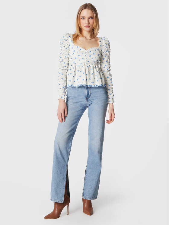 Blusa Francesca 12944 Bianco Regular Fit