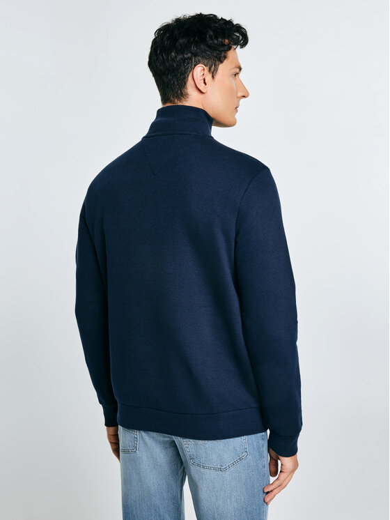 BIG STAR BIG STAR Bluza SALIH Granatowy Basic Fit