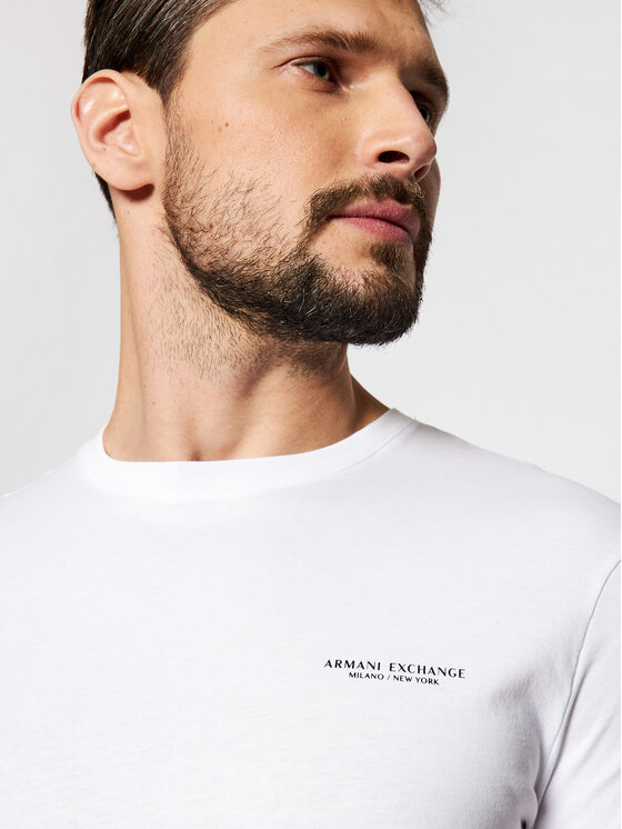 Armani Exchange Armani Exchange T-shirt 8NZT91 Z8H4Z 1100 Bianco Regular Fit