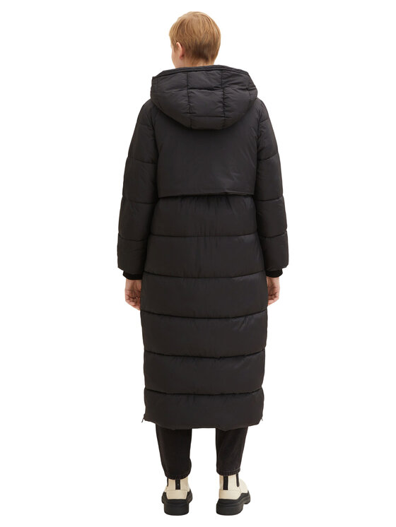 Tom Tailor Denim Tom Tailor Denim Giubbotto invernale 1032690 Nero Regular Fit