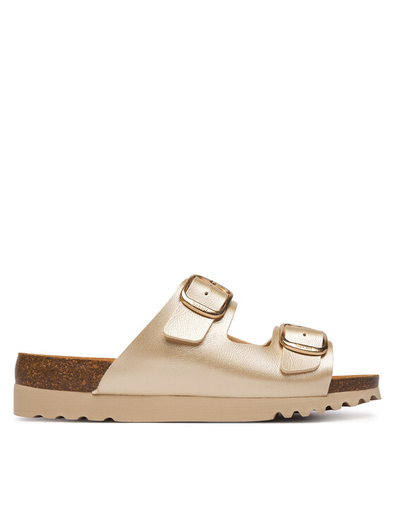 Scholl Scholl Шльопанці Harmony 2 Straps MF00808 Золотий