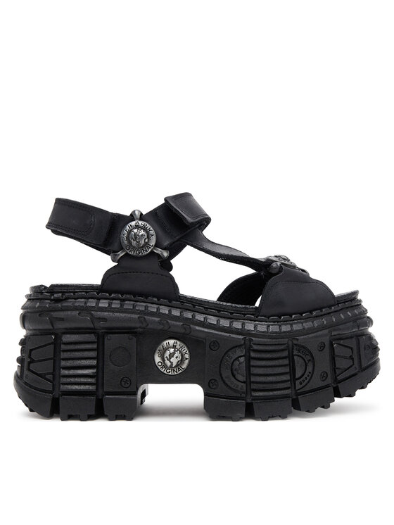 NEW ROCK NEW ROCK Sandalen M-S130-C7 Schwarz