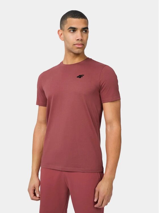 4F 4F Komplet t-shirtów 4FWSS24 TTSHM1896 91S MULTIKOLOR 1 3pak 3XL Kolorowy Regular Fit