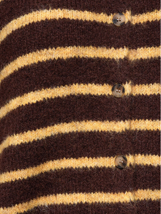 Ombre Ombre Svetr OW-SW-E0052 Hnědá Relaxed Fit
