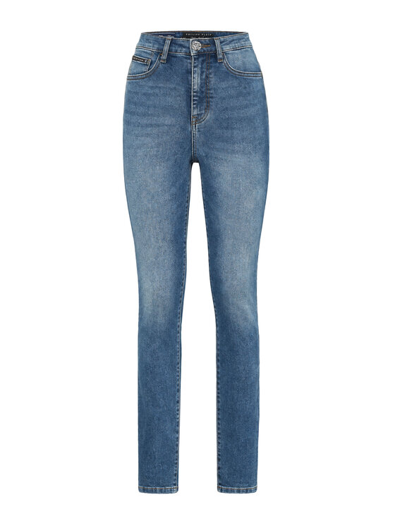 PHILIPP PLEIN PHILIPP PLEIN Jeggins 22713 Šedá Jegging Fit