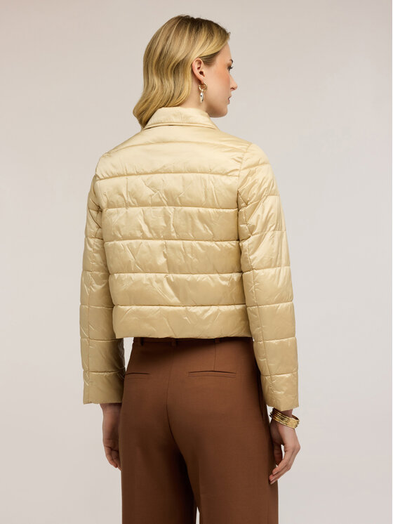 Motivi Motivi Giubbotto piumino F009Q000739N002 Crema Regular Fit