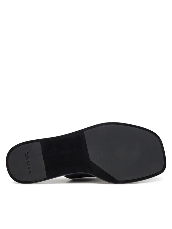 Calvin Klein Calvin Klein Japanke Toepost Tpu Slide HW0HW02836 Crna