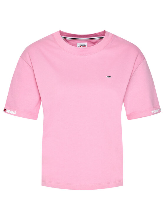 Tommy Jeans Marškinėliai Crop Branded 
