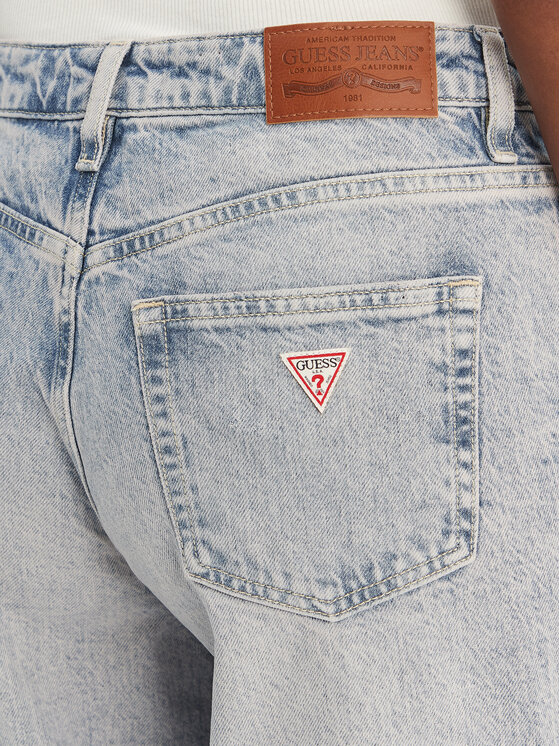 Guess Jeans Guess Jeans Džinsi W6GA0D D5M57 Zils Straight Leg