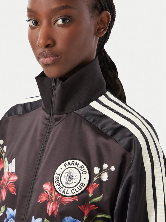 adidas adidas Bluza Adidas X Farm Rio Premium KZ5538 Czarny Regular Fit