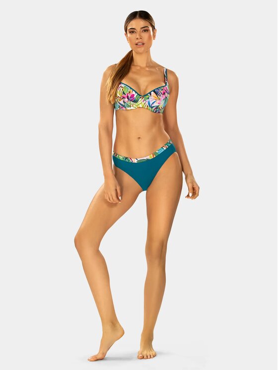 Feba Feba Dół od bikini FD20 Turkusowy