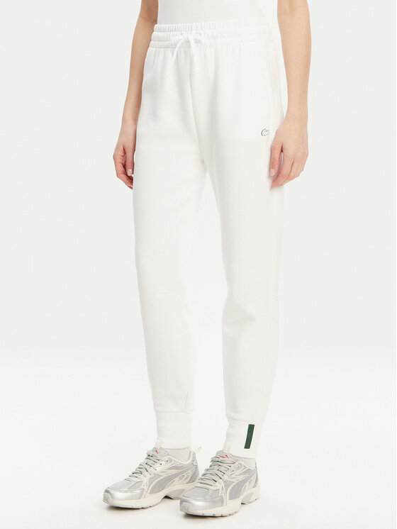 Damskie Spodnie dresowe Lacoste, Rozmiar 34, Białe, XF0343