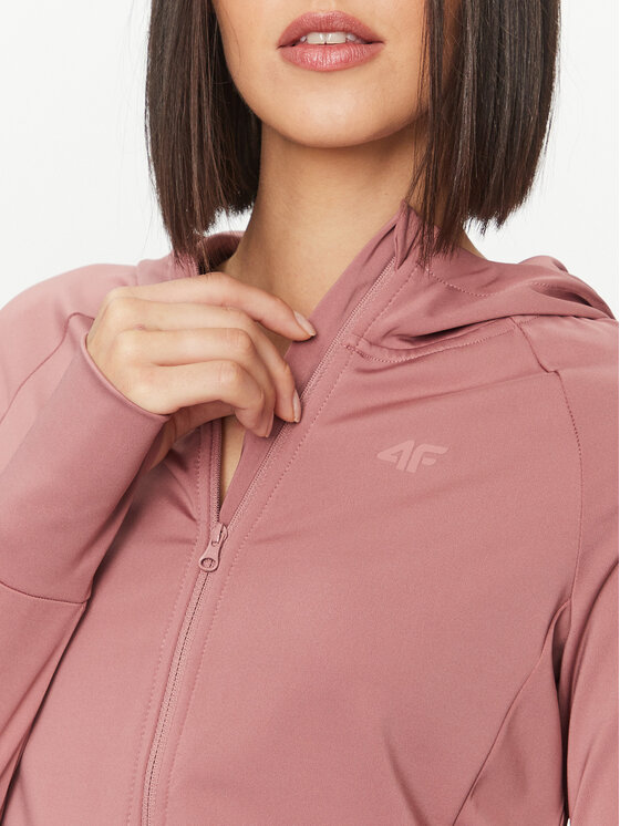 4F 4F Sweatshirt 4FAW23TFSWF208 Rosa Regular Fit