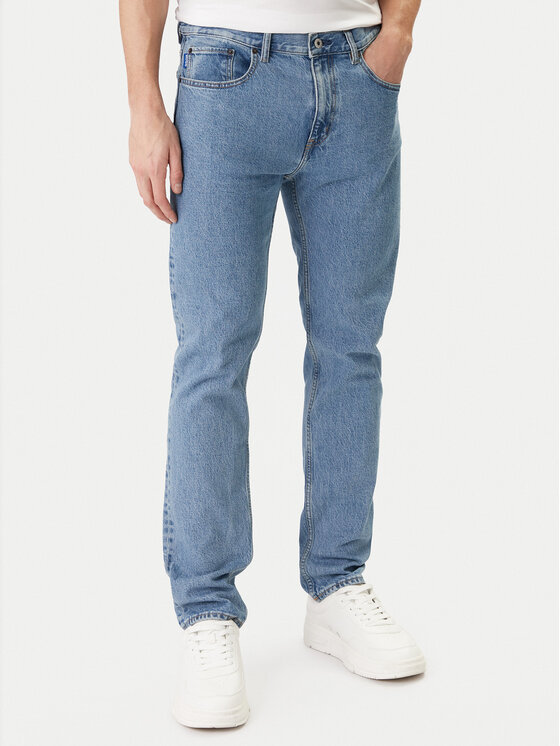 HUGO HUGO Jeansy Ash 50551895 Modrá Slim Fit