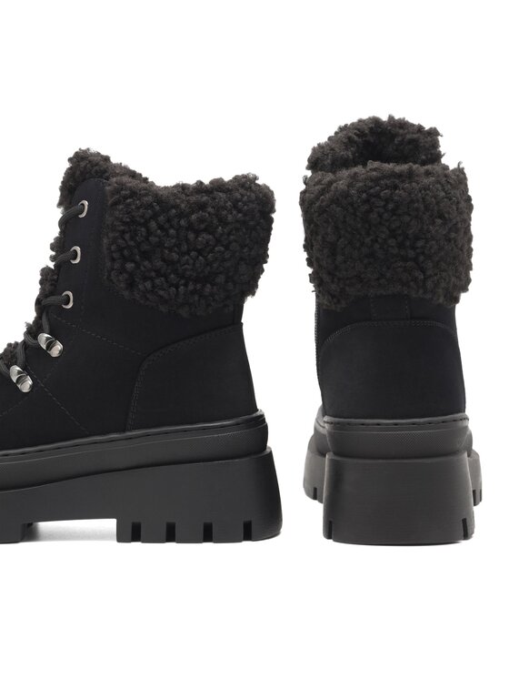 DeeZee DeeZee Schnürschuhe QUEENIE WS6151-03 Schwarz