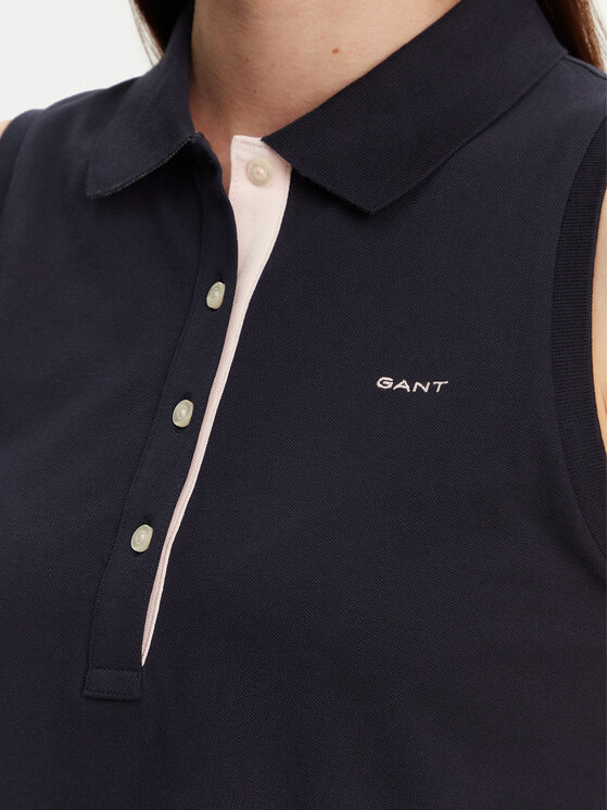 Gant Gant Polokošeľa 4200560 Tmavomodrá Regular Fit