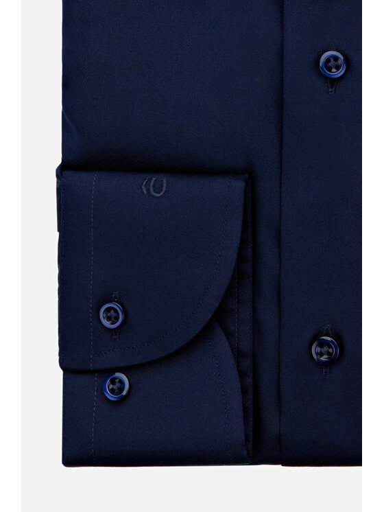Lancerto Lancerto Koszula Costa 2 KO051219000045 Granatowy Regular Fit