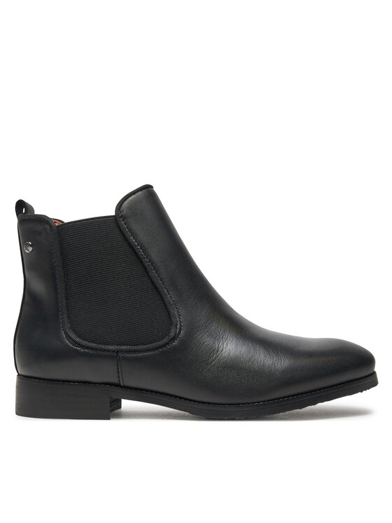 Pikolinos Pikolinos Kotníková obuv s elastickým prvkem W4D-8637ST Černá