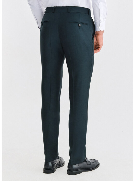 Pako Lorente Pako Lorente Spodnie garniturowe P000P-6G-005 Zielony Slim Fit