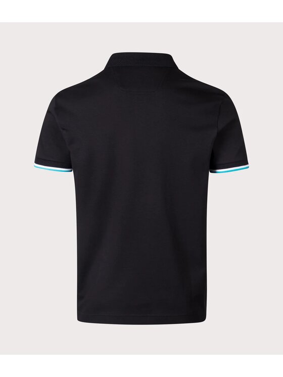BOSS BOSS Polo 50538185-001 Czarny Regular Fit