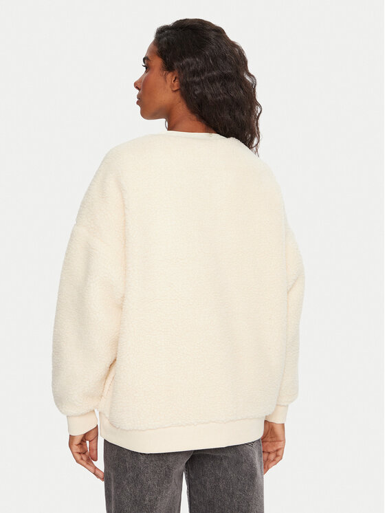 Quiksilver Quiksilver Flis Barranco EQWPF03000 Écru Boxy Fit