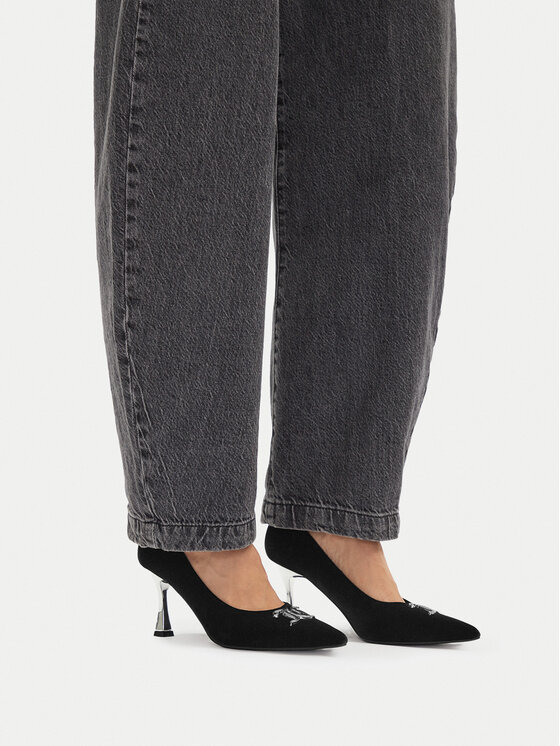 Juicy Couture Juicy Couture Aukštakulniai EO-R24SS94659 Juoda