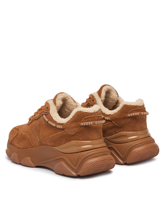 Guess Guess Sportcipők FLFMI3 SUE12 Barna