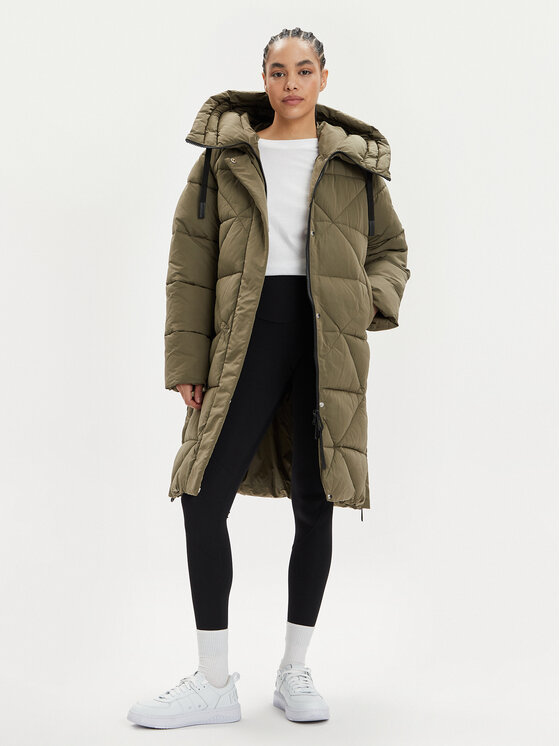 REPLAY REPLAY Зимно яке W7664R.000.84466 Зелен Relaxed Fit