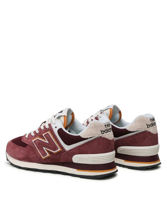 New balance 574 clearance granatowe z czerwonym n