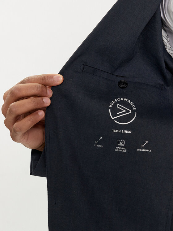 BOSS Boss Zakó P-Hanry-WG-241 50514612 Sötétkék Slim Fit