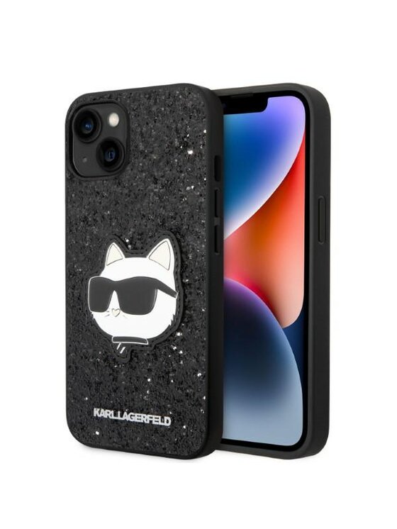 KARL LAGERFELD KARL LAGERFELD Etui na telefon iPhone 14 Plus Czarny