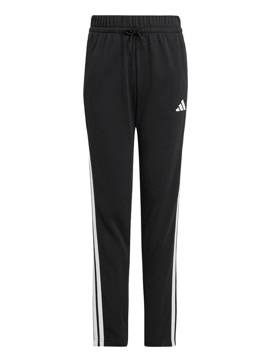 adidas adidas Tepláková souprava Seasonal Essentials Tiberio 3-Stripes JC7520 Černá Regular Fit